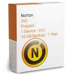 Norton 360 Standard incl. 10 GB Backup