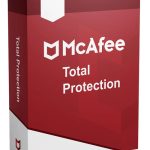 McAfee Total Protection antivirus software.